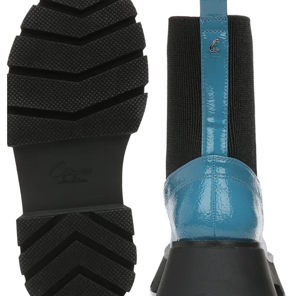 Circus by Sam Edelman Women Leslie Lug Sole Boots Blue Size 8,5 New - Picture 6 of 8